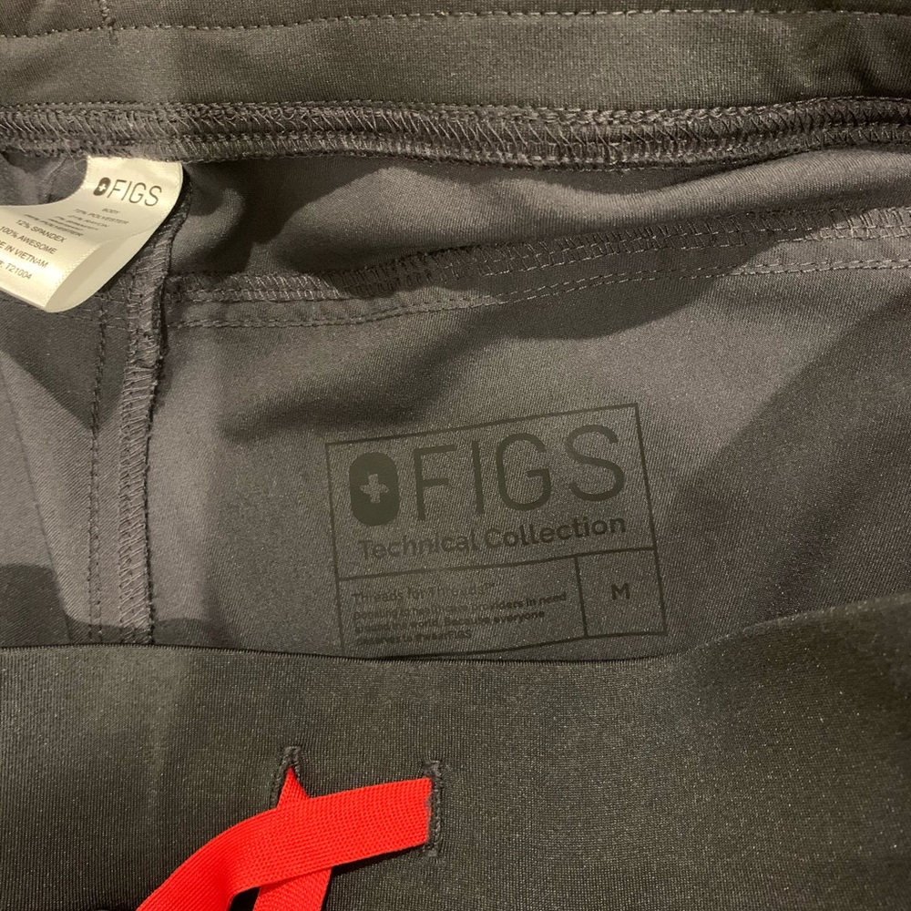 Charcoal Figs With Red Drawstring - image 4